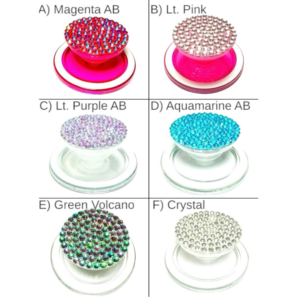 COPY - 🆕 Bling Crystal MagSafe Popsockets